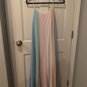 Multicolored Maxi Dress